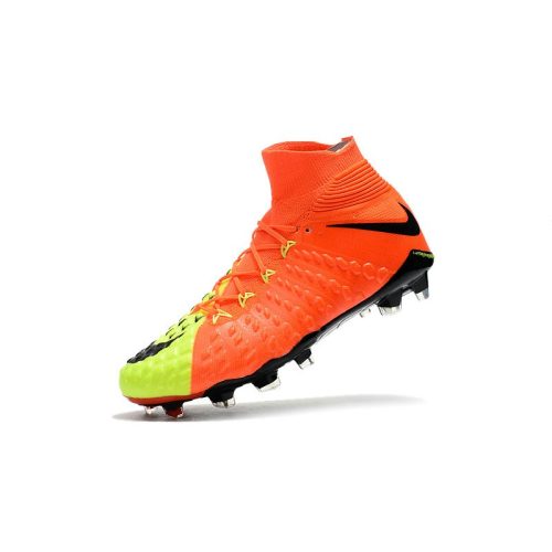 fodboldstøvler Nike Phantom Hypervenom 3 Elite DF FG - Orange Gul_5.jpg